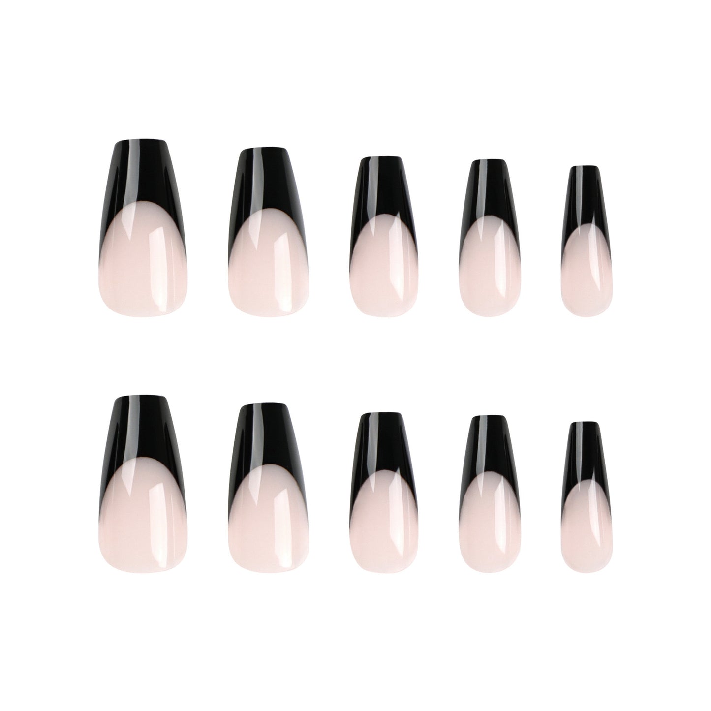 Kunstnagelset mit herausragendem French Design Brehn