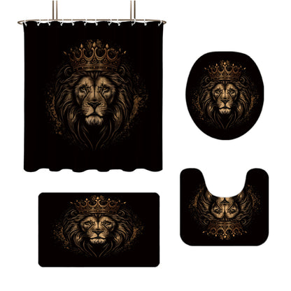 Digital Lion Themed Badezimmer Set Brehn