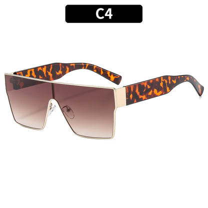 Futuristische Winkel-Schild-Sonnenbrille