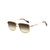 Damen modische Sonnenbrille mit markantem Rahmen und polarisierenden Gläsern Brehn