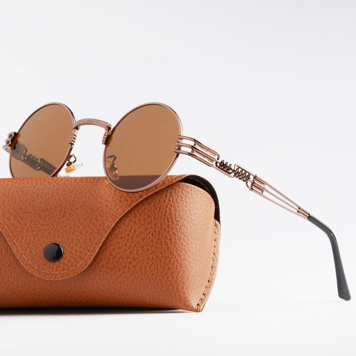 Damen Künstlerische Rundbrille Brehn
