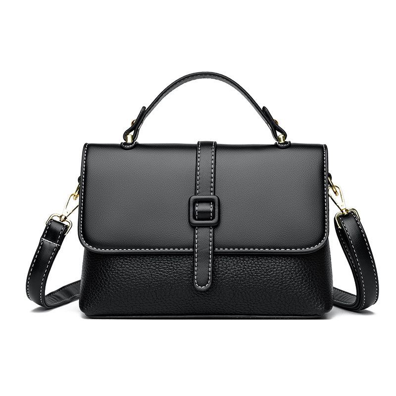 Elegante Zweifarbige Handtasche Brehn