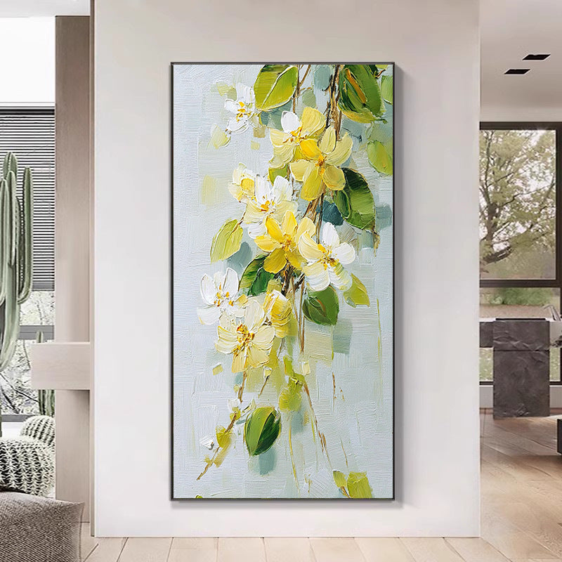 Floral Impressionist Leinwandkunst