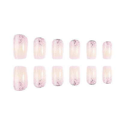 Glitzer Ombre Press-On Nägel