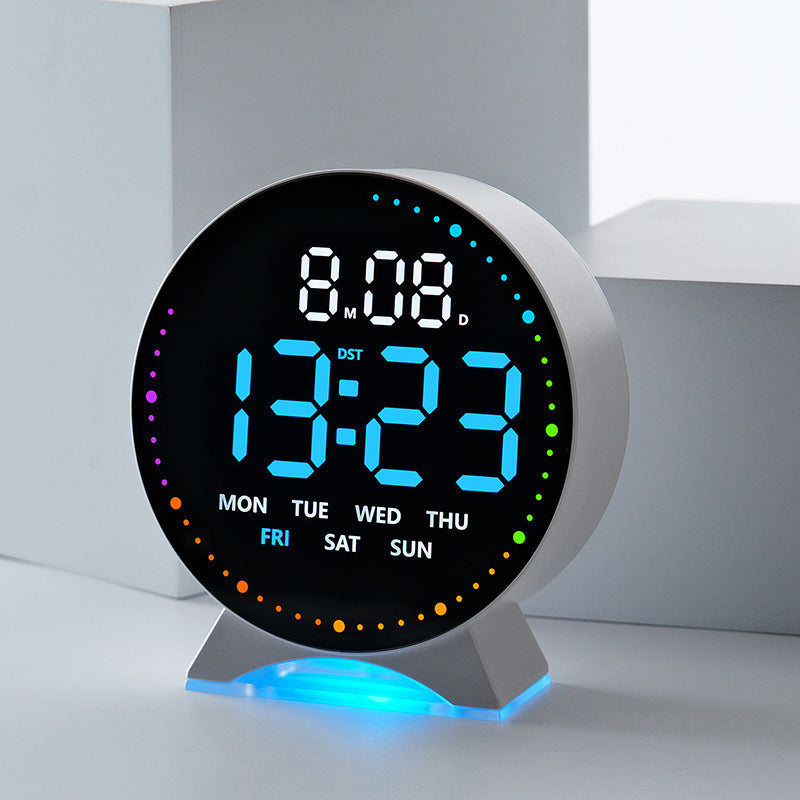 Digitaler Wecker mit Großer Led-Anzeige und Multifunktionalem Display Brehn