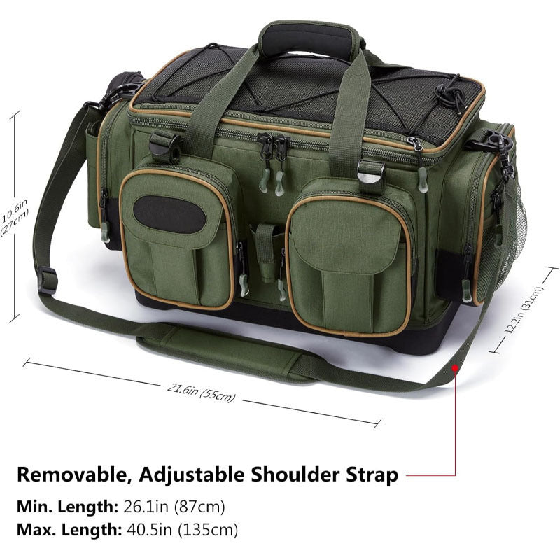 Multi-Compartment Angelzubehör Organizer Tasche Brehn