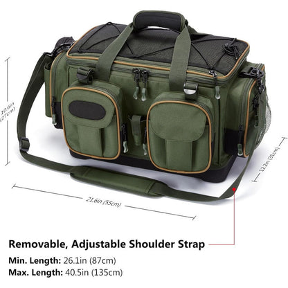 Multi-Compartment Angelzubehör Organizer Tasche Brehn