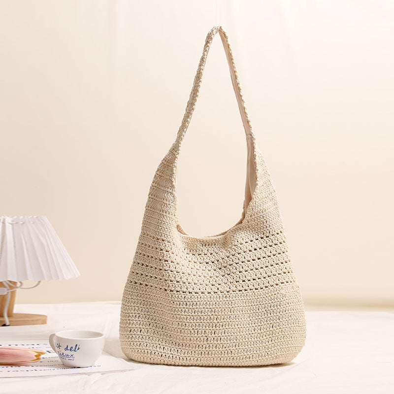 Damen Handgefertigte Stricktasche mit lässigem Design Brehn