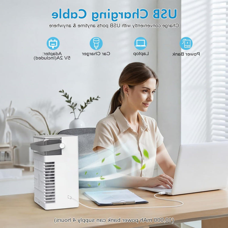 Unisex tragbarer Mini-Klimaanlagen-Ventilator Brehn