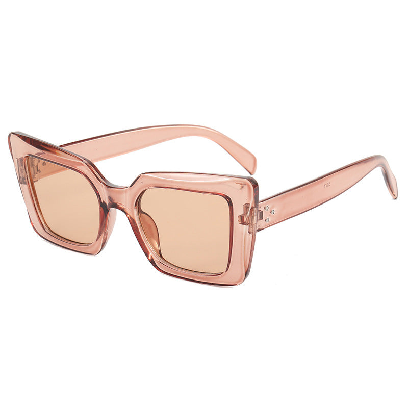 Damen quadratische Sonnenbrille mit minimalistischem Design Brehn