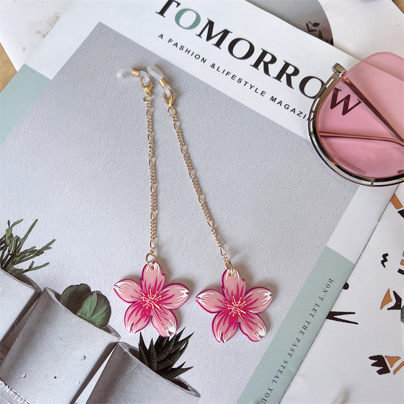 Floral Charm Dangle Ohrringe Brehn