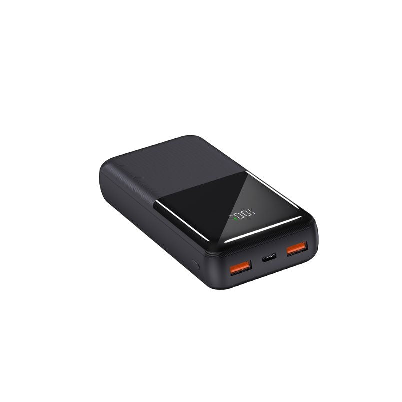 Powerbank mit Multifunktionalem Schnellladesystem und Digitaler Ladestandsanzeige Brehn