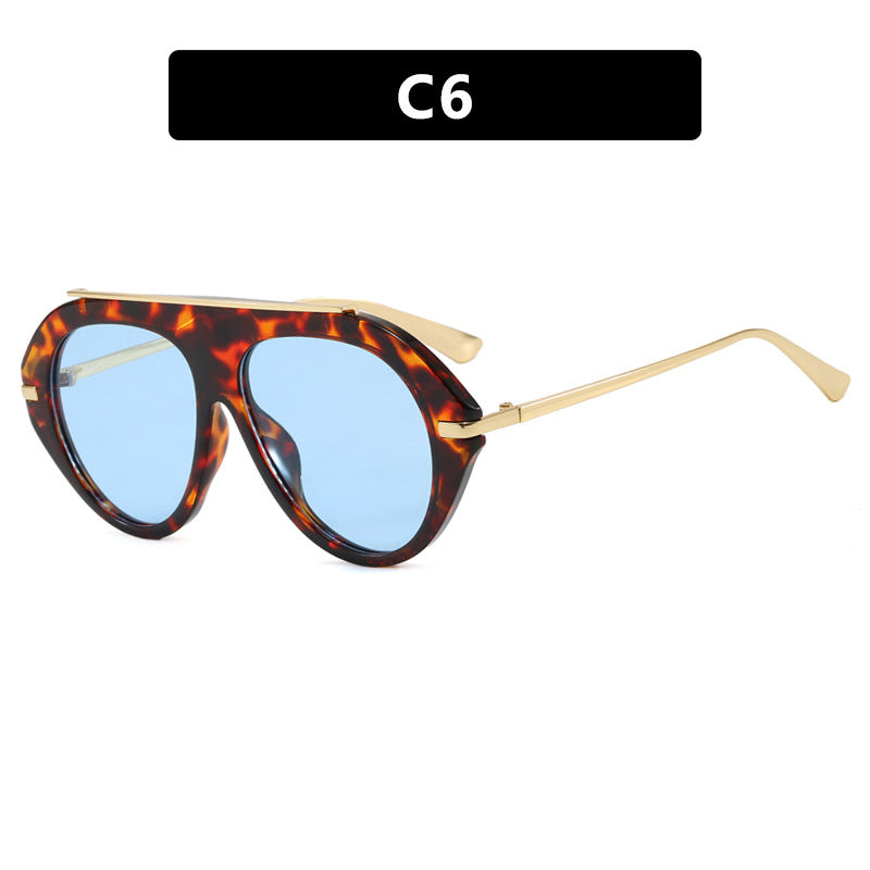 Damen Sonnenbrille im eleganten Hexagon-Design Brehn