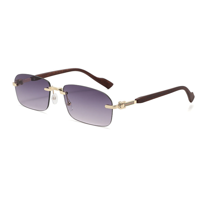 Herren Sleek Geometrischer Rahmen Sonnenbrillen Brehn
