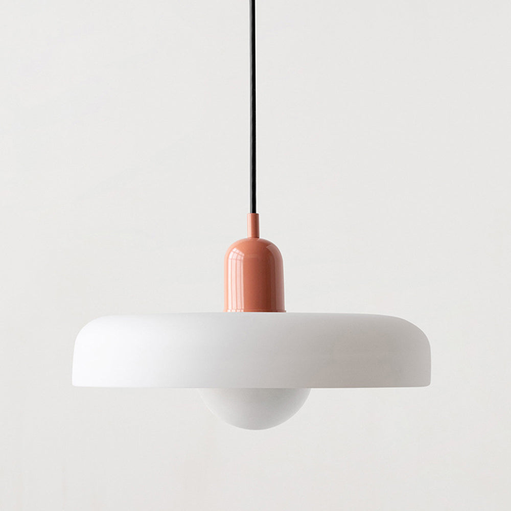 Farbenfrohe Bauhaus-Style Pendelleuchte - StiloGlas | Brehn