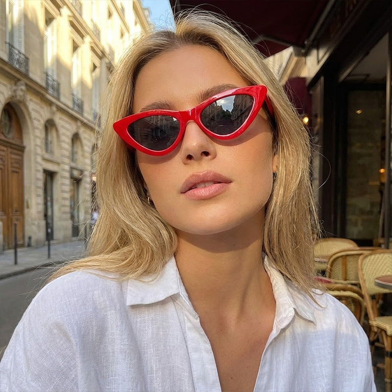 Damen Cat-Eye Sonnenbrille mit elegantem Schildpatt-Muster Brehn