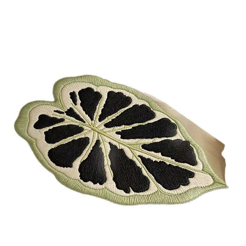 Monstera-Blatt-förmige Fußmatte Brehn