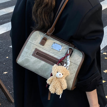 Süßer Plüsch Teddy Bär Charme Handtasche