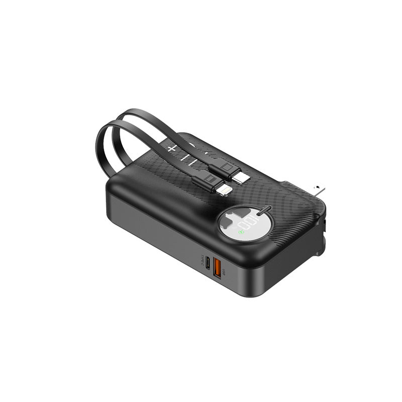 Tragbare Powerbank mit Automatischer Ladeerkennung und Hochwertigem Usb-C-Anschluss Brehn