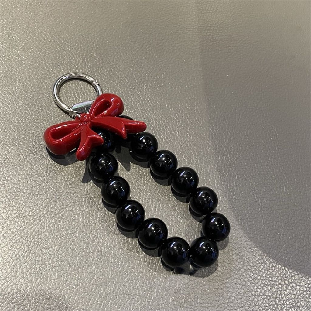 Eleganter Perlen Charm Schlüsselanhänger Brehn