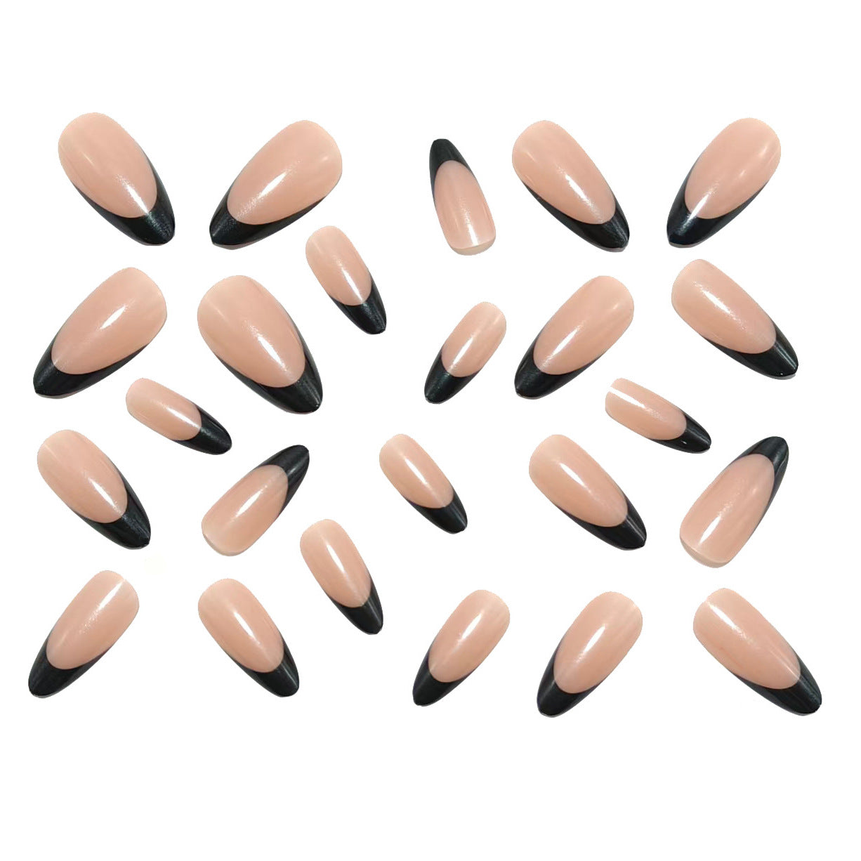 Elegante Kunstnägel mit Modernen Stiletto-Spitzen Brehn