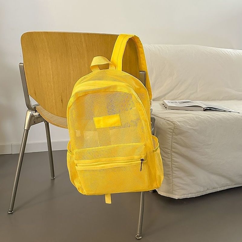 Stylische Mesh-Rucksack Brehn
