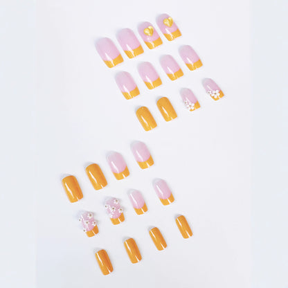 Floral Acryl Nagelspitzen Brehn