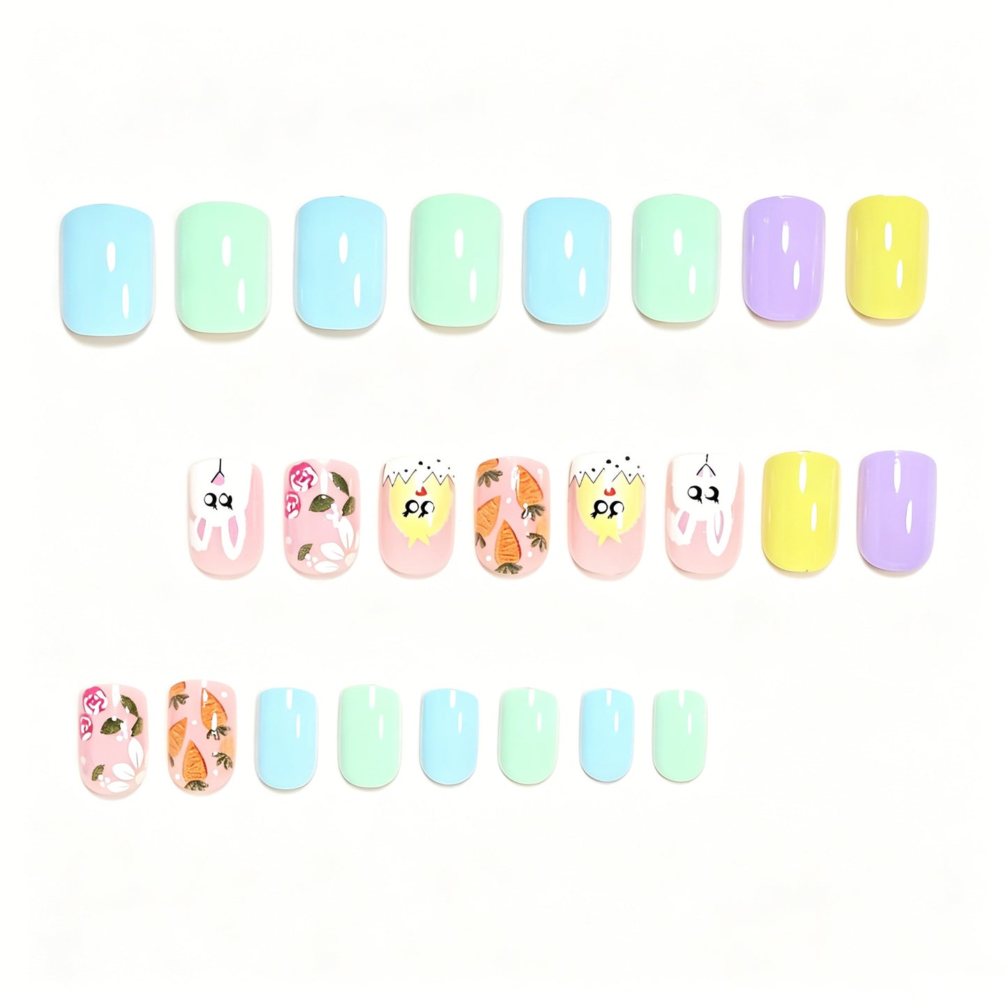 Künstlerisches saisonales Nageldesign-Set Brehn