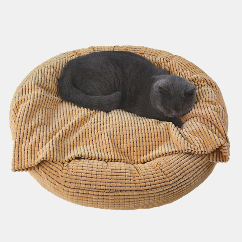 Gemütliches Rundes Hundebett