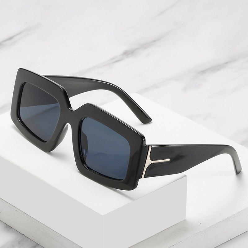 Oversized quadratische Rahmen Sonnenbrille Brehn