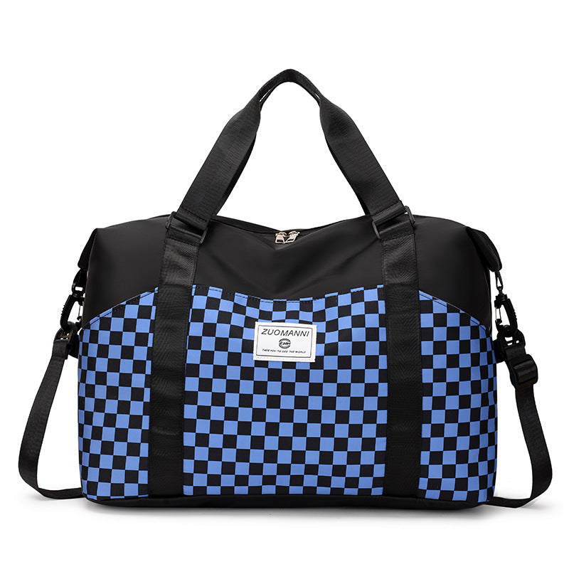 Stilvoller Schachbrett-Duffle-Bag Brehn
