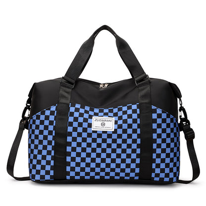 Stilvoller Schachbrett-Duffle-Bag Brehn