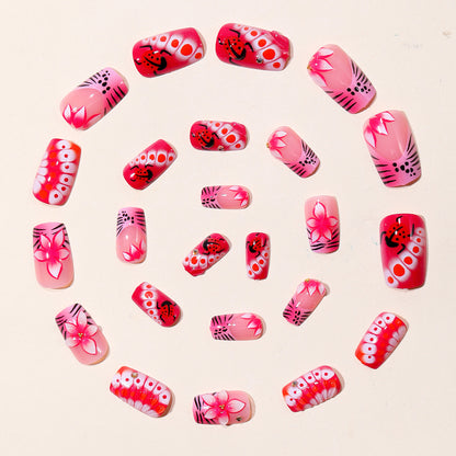 Künstlerische Florale Nagelkunstverlängerungen Brehn 1789713157