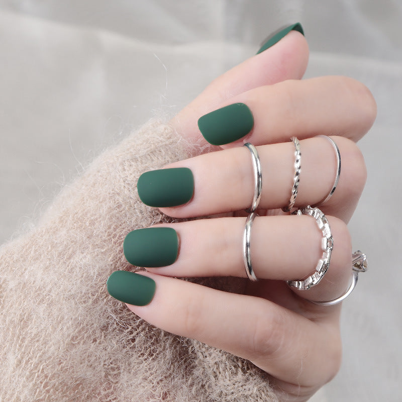 Matte Press-On Nagelset Brehn