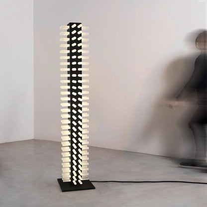 Skulpturale LED Stehlampe