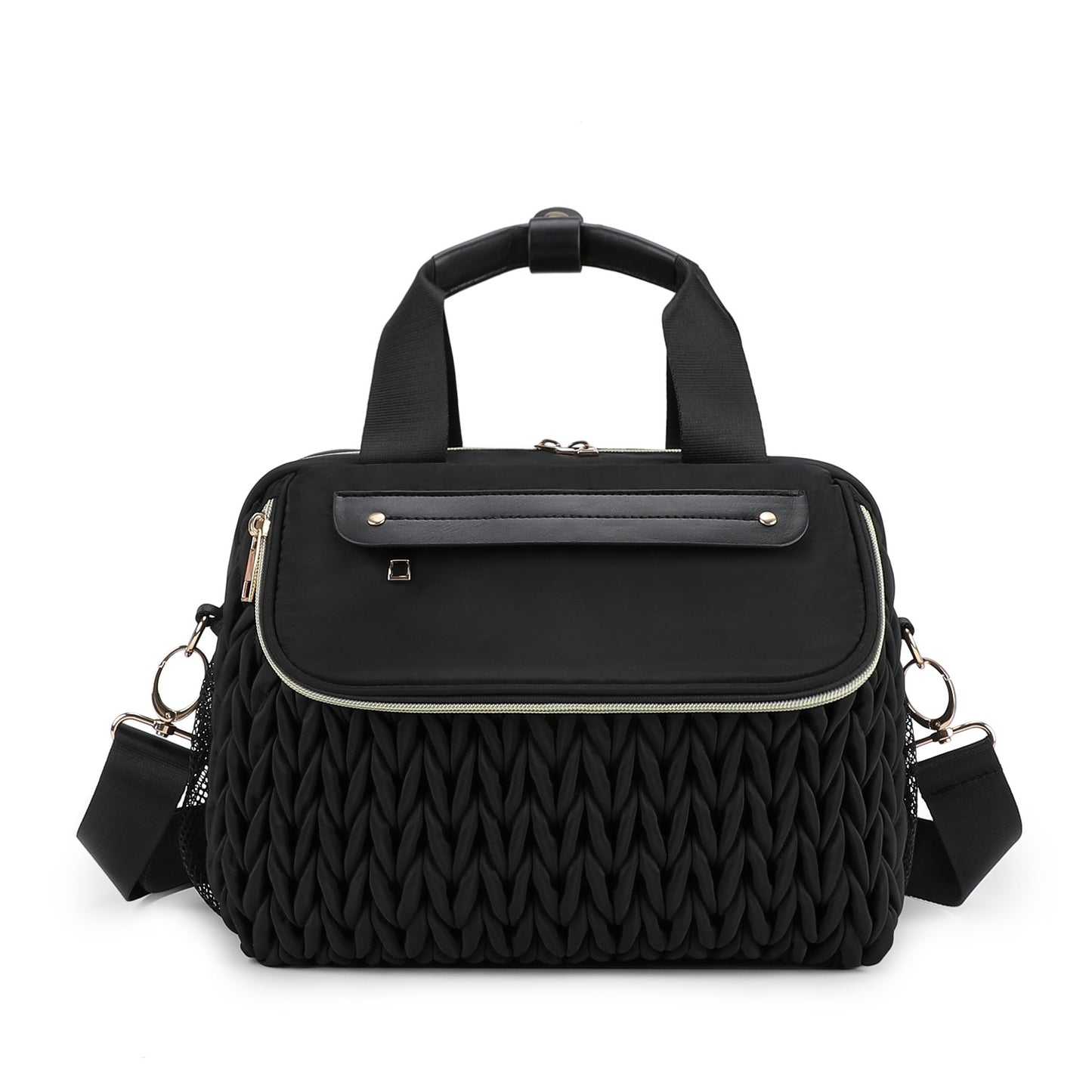Modulare Handtasche mit Geflochtenem Design Brehn