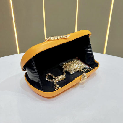 Stylische Schlangen-Detail Abend Clutch