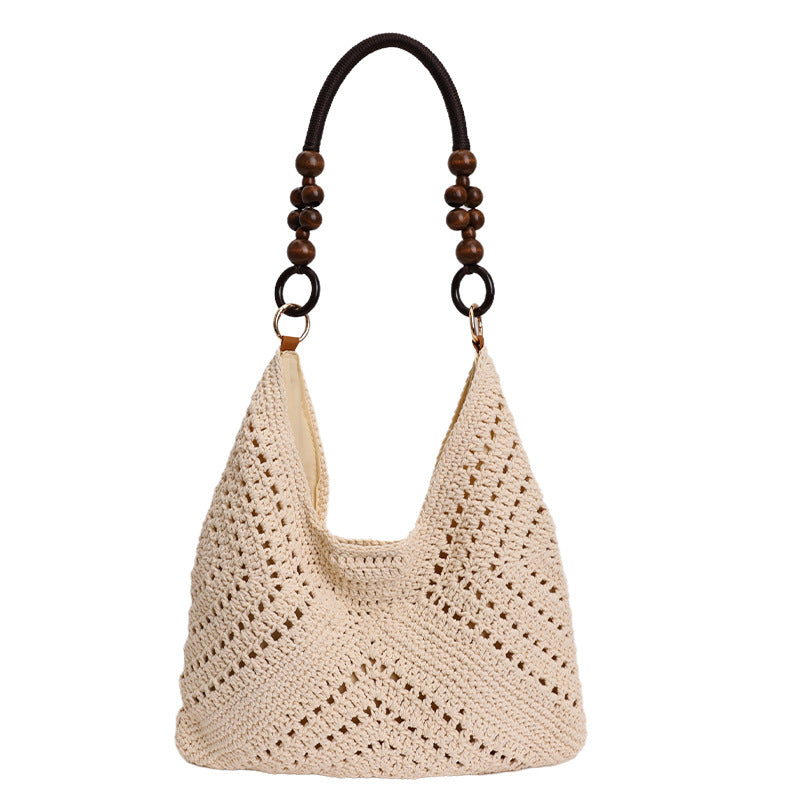 Handgefertigte Grobstrick Tasche Brehn