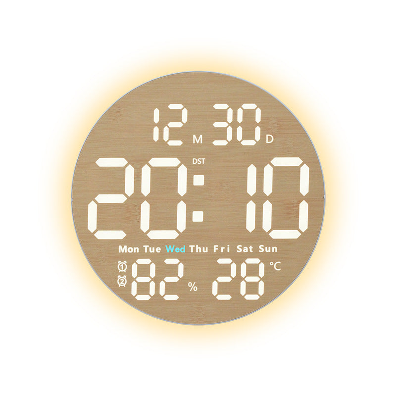 Innovativer Holz-Digitalwecker Brehn