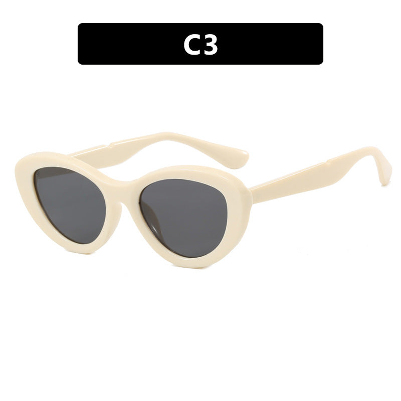 Damen Cat-Eye Sonnenbrille mit stilvollem Kunststoffrahmen und polarisierten Gläsern Brehn