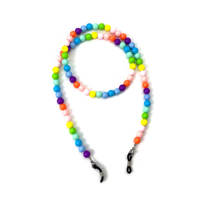 Farbenfrohe Perlen-Brillenhalterkette Brehn
