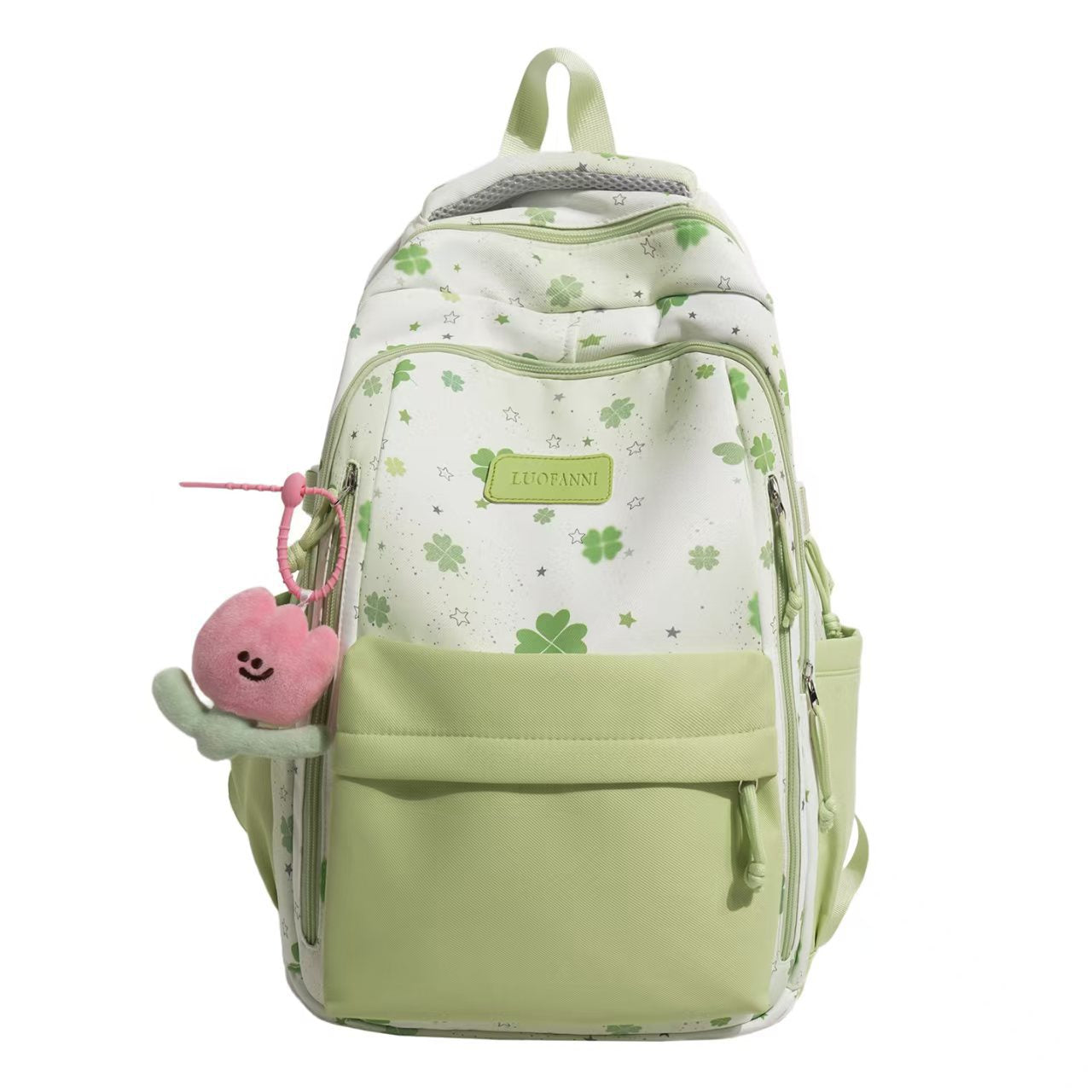 Vielseitiger floralbedruckter Rucksack Brehn