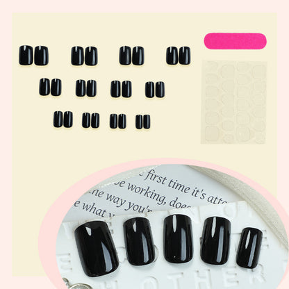 Elegante glänzende Press-On Nagelset Brehn