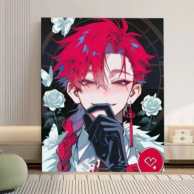Künstlerischer Anime-inspirierter Wandkunstdruck Brehn