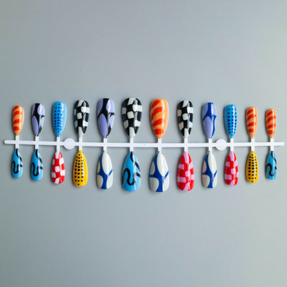 Kreatives Geometrisches Nagelkunstset