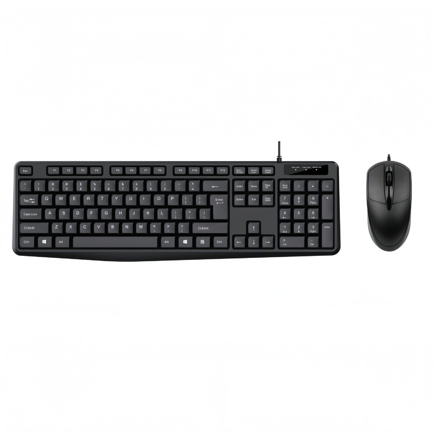 Verdrahtete RGB Gaming-Tastatur und Präzisions-Gaming-Maus Brehn