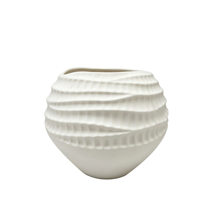 Stylische Skulptur Vase