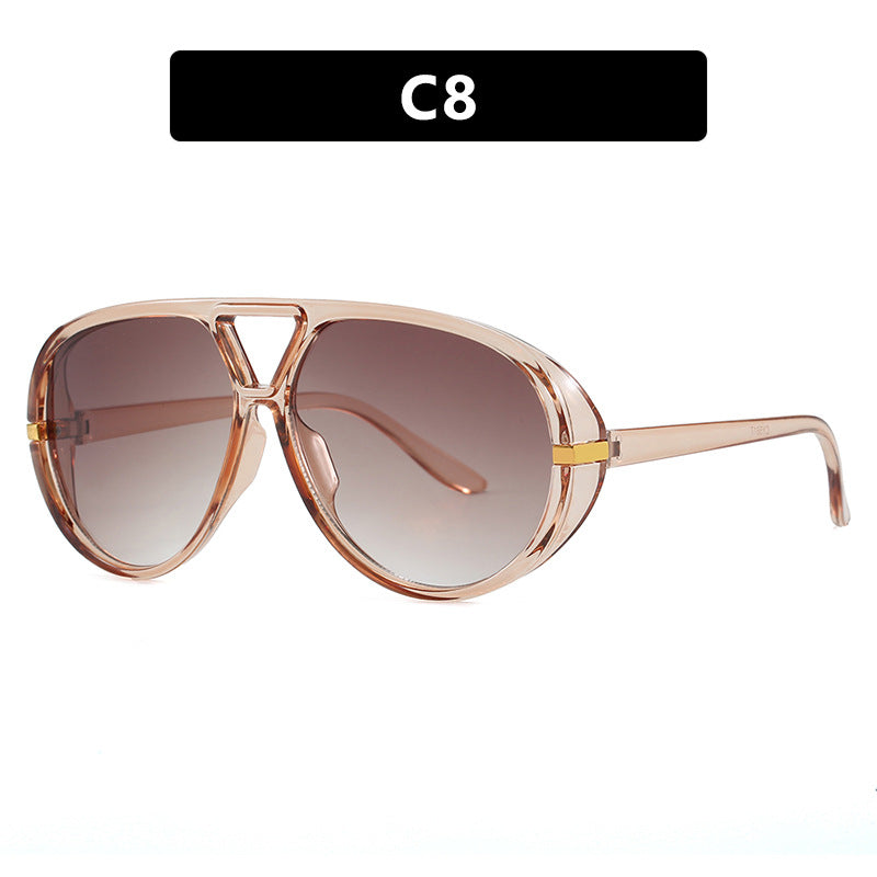 Damen modische große Sonnenbrille mit elegantem Rahmen und schützenden Gläsern Brehn