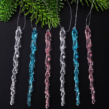 Dekorative Weihnachtslichterkette mit Eiszapfen-Design Brehn