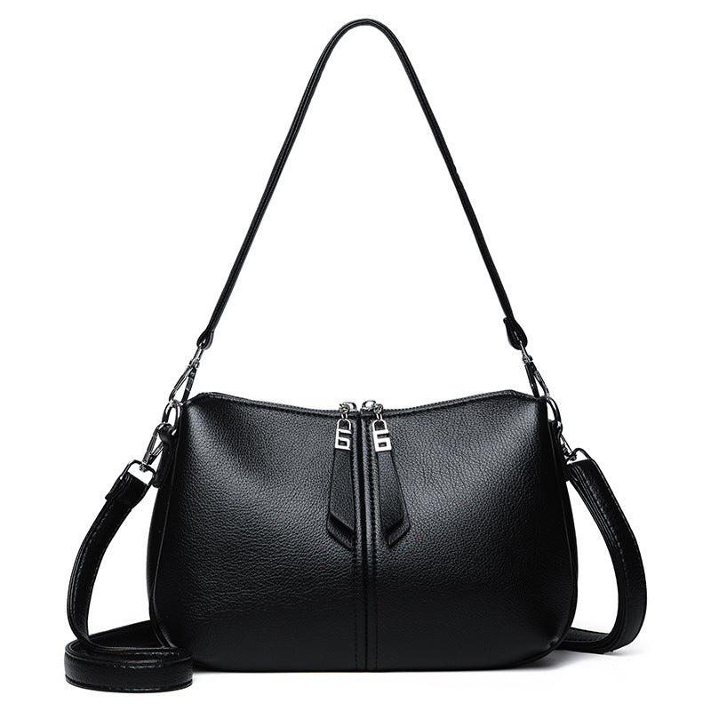 Elegante Strukturierte Schultertasche Brehn
